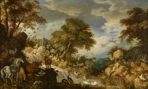 Orphée et les animaux - Roelandt Jacobsz. Savery