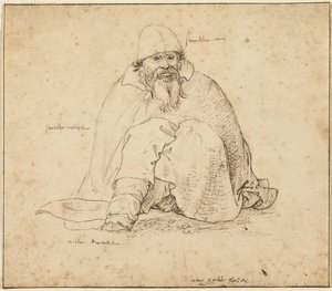 Homme assis - Roelandt Savery