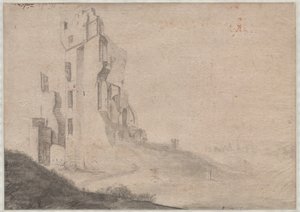 Ruine de la maison Ter Kleef près de Haarlem