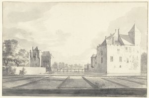 Vue de Huis Beverweerd, vu du nord-est - Roelant Roghman
