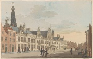 Vue sur la rue dite Breestraat et l