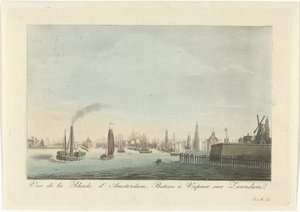 Vue du port d