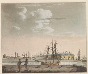 Vue de Willemsoord au helder près du Nieuwendiep, et L