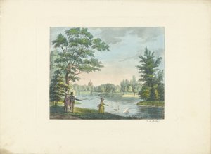 Promeneurs dans un parc - Roelof van der Meulen