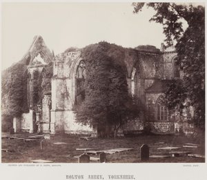 Abbaye de Bolton, Yorkshire, c.1857