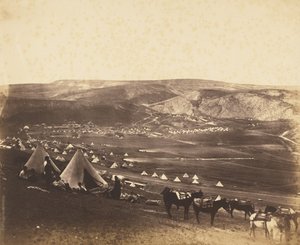 Camp de cavalerie, Balaklava - Roger Fenton