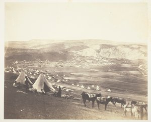 Camp de cavalerie, Balaklava - Roger Fenton