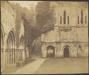 Abbaye de Fountains, coin sud-est du cloître - Roger Fenton