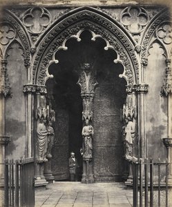 Cathédrale de Lichfield, Portail central, Porche ouest - Roger Fenton