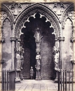 Lichfield : le porche ouest - Roger Fenton