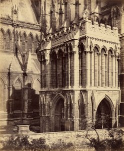 Cathédrale de Lincoln, le porche de Galilée - Roger Fenton