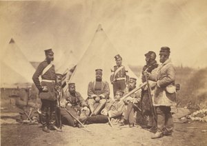 Officiers et hommes du 89e régiment.