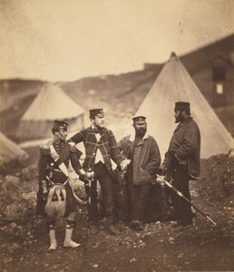 Officiers du 42e Highlanders - Roger Fenton