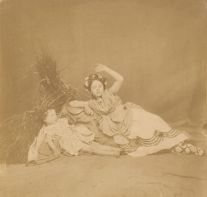 Enfants royaux dans un tableau des saisons, 1854 - Roger Fenton