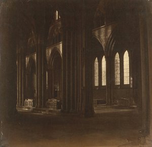Cathédrale de Salisbury - La nef, depuis le transept sud