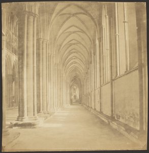 Couloir sud de la cathédrale de Salisbury - Roger Fenton