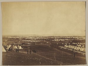 Le camp allié avant Sébastopol - Roger Fenton