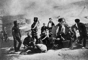 La cuisine des 8e Hussards, Guerre de Crimée - Roger Fenton
