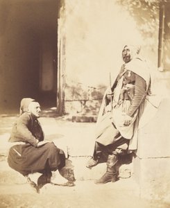 Zouave et spahi, serviteurs du maréchal Pélissier - Roger Fenton