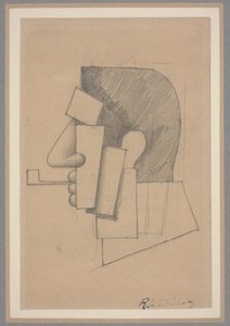 Tête Cubiste, c.1915-20