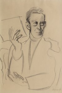 Étude pour le portrait de Jean-Louis Gampert - Roger de La Fresnaye