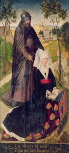 Guillemette de Montagu avec Saint Guillaume, 1460-66 - Rogier van der Weyden
