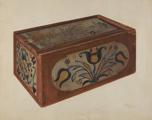 Boîte à bougies allemande de Pennsylvanie - Rolland Livingstone