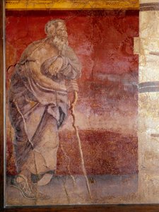 Un philosophe, (détail) - Roman