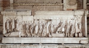 Anaglyphe de Trajan retraçant les faits de l