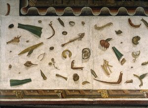 Asarotos (sol non balayé) Fragments de mosaïque signés par Harakliton de Rome, IIe siècle après J.-C., Rome