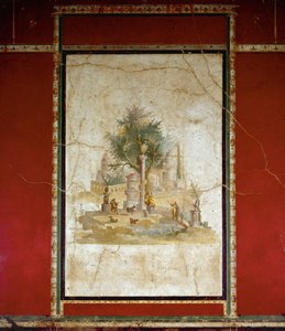 Paysage bucolique (fresque)