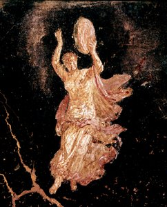 Danseuse avec tambourin (fresque)