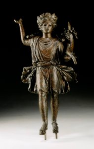 Figure avec corne d