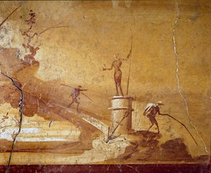 Scène de pêche (détail) - Roman