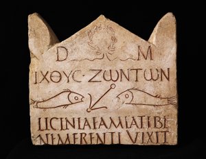 Stèle funéraire de Licinia Amias - Roman
