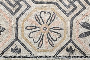 Motif géométrique de la domus de la Via san Rocchino, IIe siècle après J.-C.