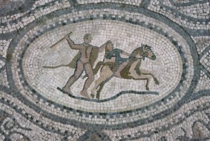 Hercule et la reine des Amazones, du sol de 