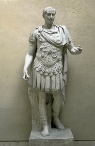 Jules César (Giulio Cesare) (100-44 av. J.-C.) Sculpture - Museo della Civilta romana, Rome - Roman