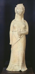 Déesse à tête de lion, du sanctuaire de Bir Bou Regba - Roman