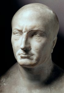 Tête en marbre de Publius Cornelius Scipio Africanus, homme d