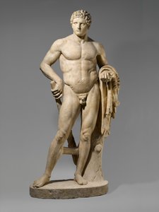 Statue en marbre d