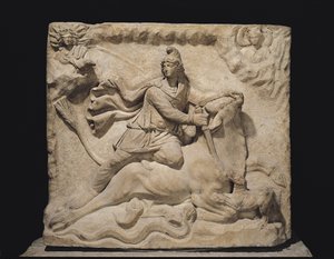 Mithra sacrifiant le taureau, 2e-3e siècle