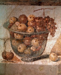 Pan musicien, parmi les nymphes (détail) (fresque) - Roman