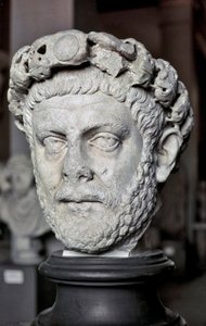 Art romain : buste de Dioclétien - Roman