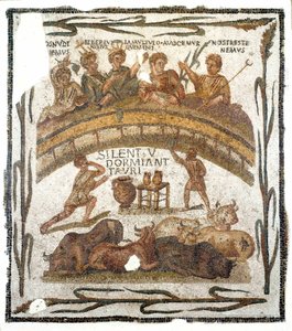Scène de banquet de la confrérie de l