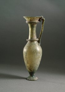 Art romain : vase en verre d