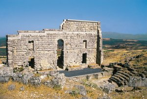 Ruines du théâtre romain, Acinipo, Ronda, Espagne - Roman
