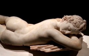Hermaphrodite endormi : art romain, 1er siècle av. J.-C. - Roman