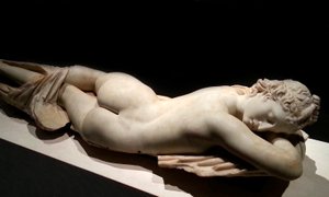 Hermaphrodite endormi : art romain, 1er siècle av. J.-C. - Roman