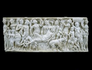 Le Triomphe indien de Dionysos, 180-195 après J.-C.